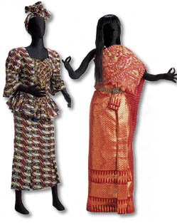 ガーナとタイの民族衣装