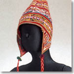 アルパカ製帽子／ボリビア・アイマラ族